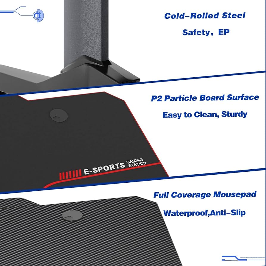 E-Sports Gaming Desk 140Cm
