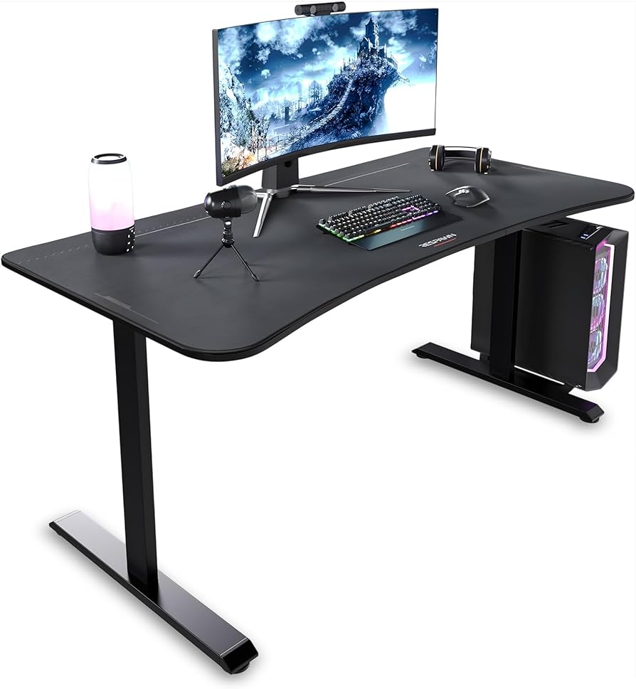 I60 Gaming Desk 160cm Black