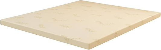 Aloe Vera Mattress Topper Green