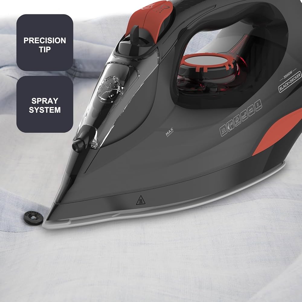 Black & Decker Steam Iron 3000 Ceramic