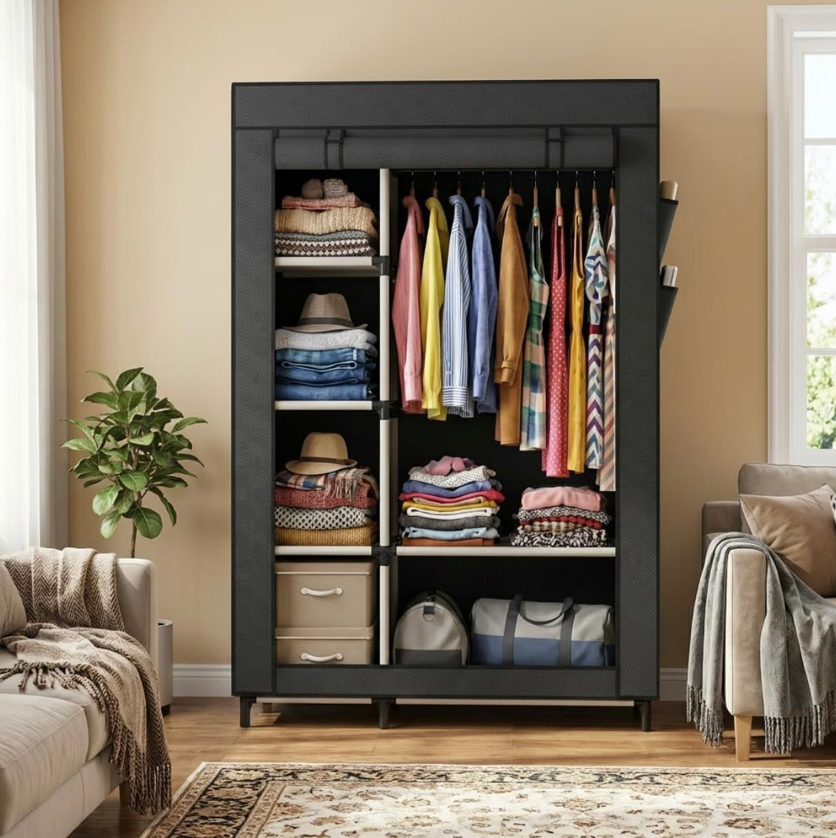 UDEAR Portable Cloth Storage