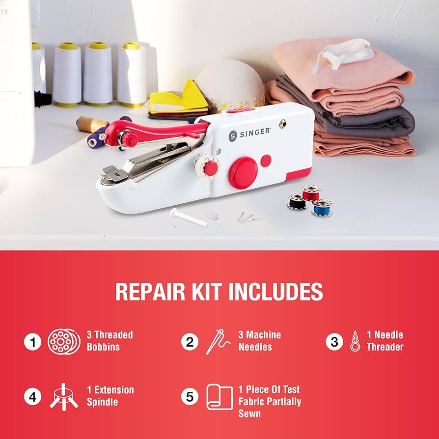 SINGER Stitch Sew Quick™ Portable Handheld Cordless Mending Machine