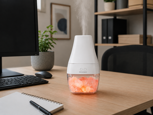 Himalayan Salt Pebble Aroma Diffuser & Humidifier
