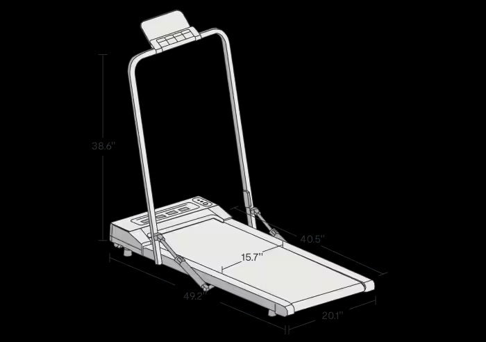 MotionX Pro 2-in-1 Under Desk Walking Pad Treadmill