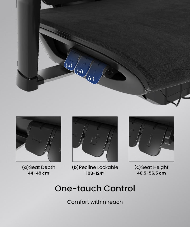Multifunctional Fabric Ergonomic Chair (BS12 PRO)