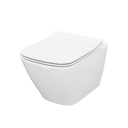 Toilet & seat built in