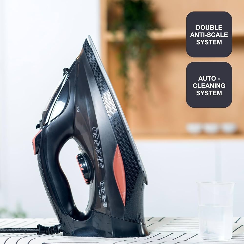 Black & Decker Steam Iron 3000 Ceramic
