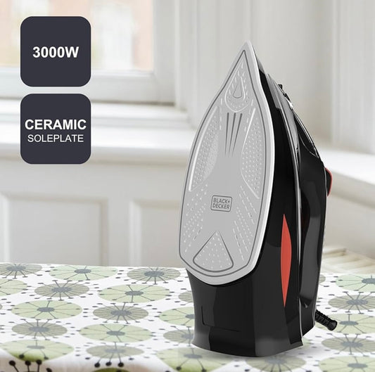 Black & Decker Steam Iron 3000 Ceramic