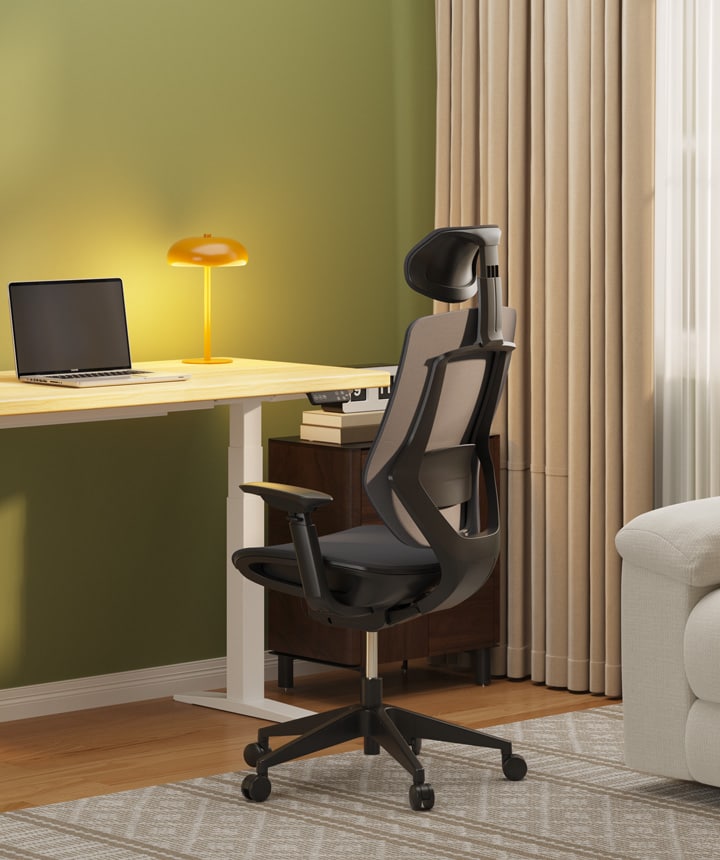 Multifunctional Fabric Ergonomic Chair (BS12 PRO)