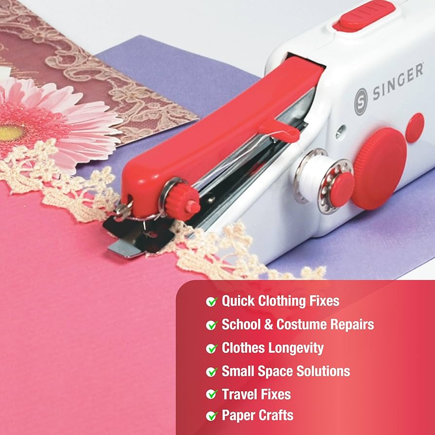 SINGER Stitch Sew Quick™ Portable Handheld Cordless Mending Machine