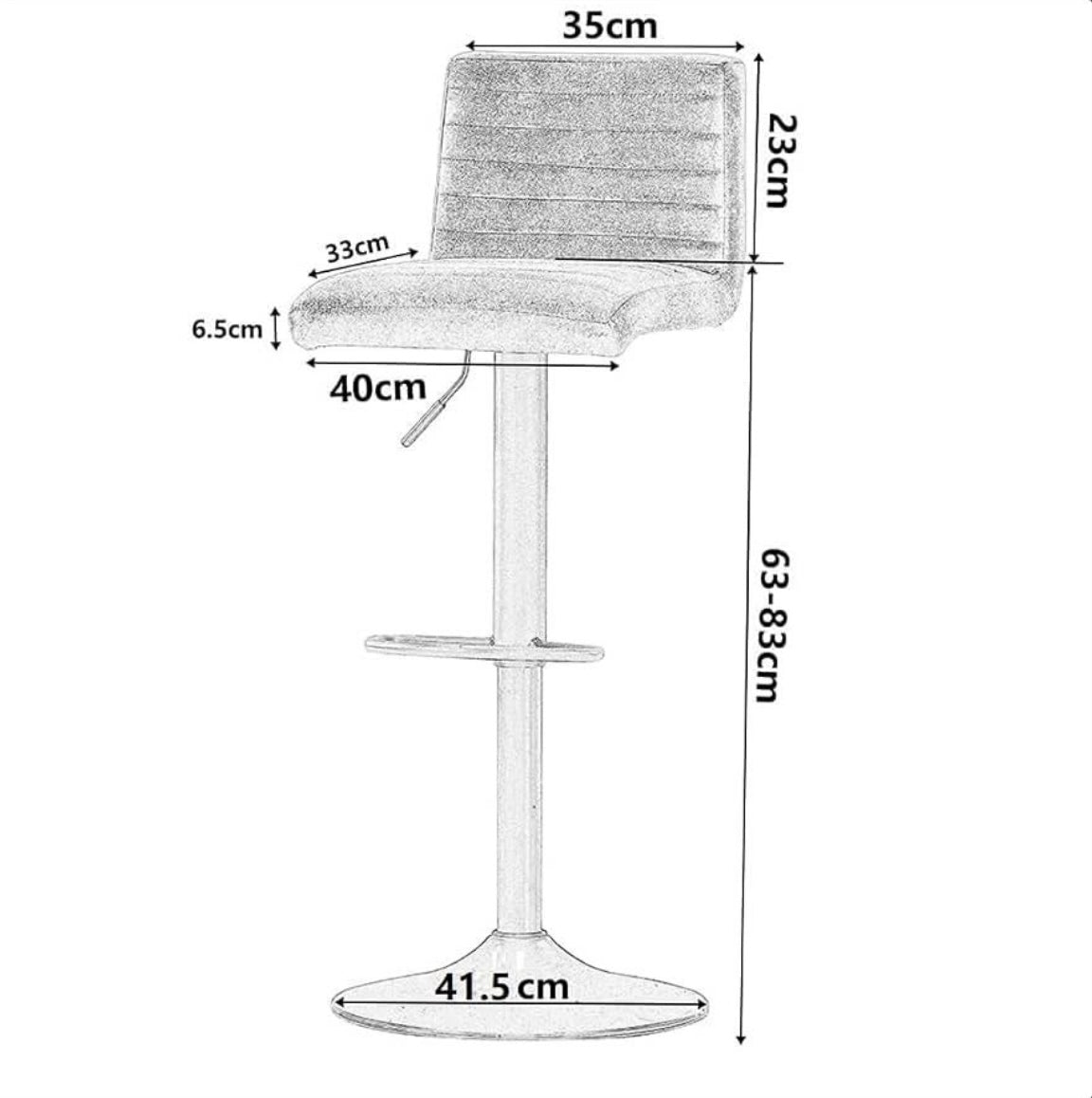 Set Of Two! Bar Stool