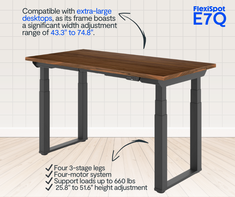 Flexispot E7Q Lite (Four Legs Desk)