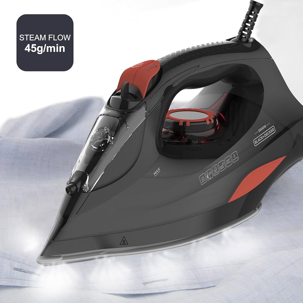 Black & Decker Steam Iron 3000 Ceramic