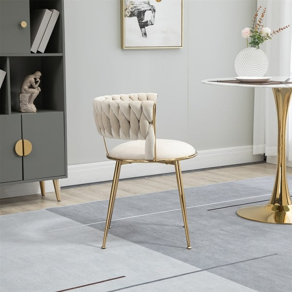 Set of two chairs! Velvet Leisure vanity chair