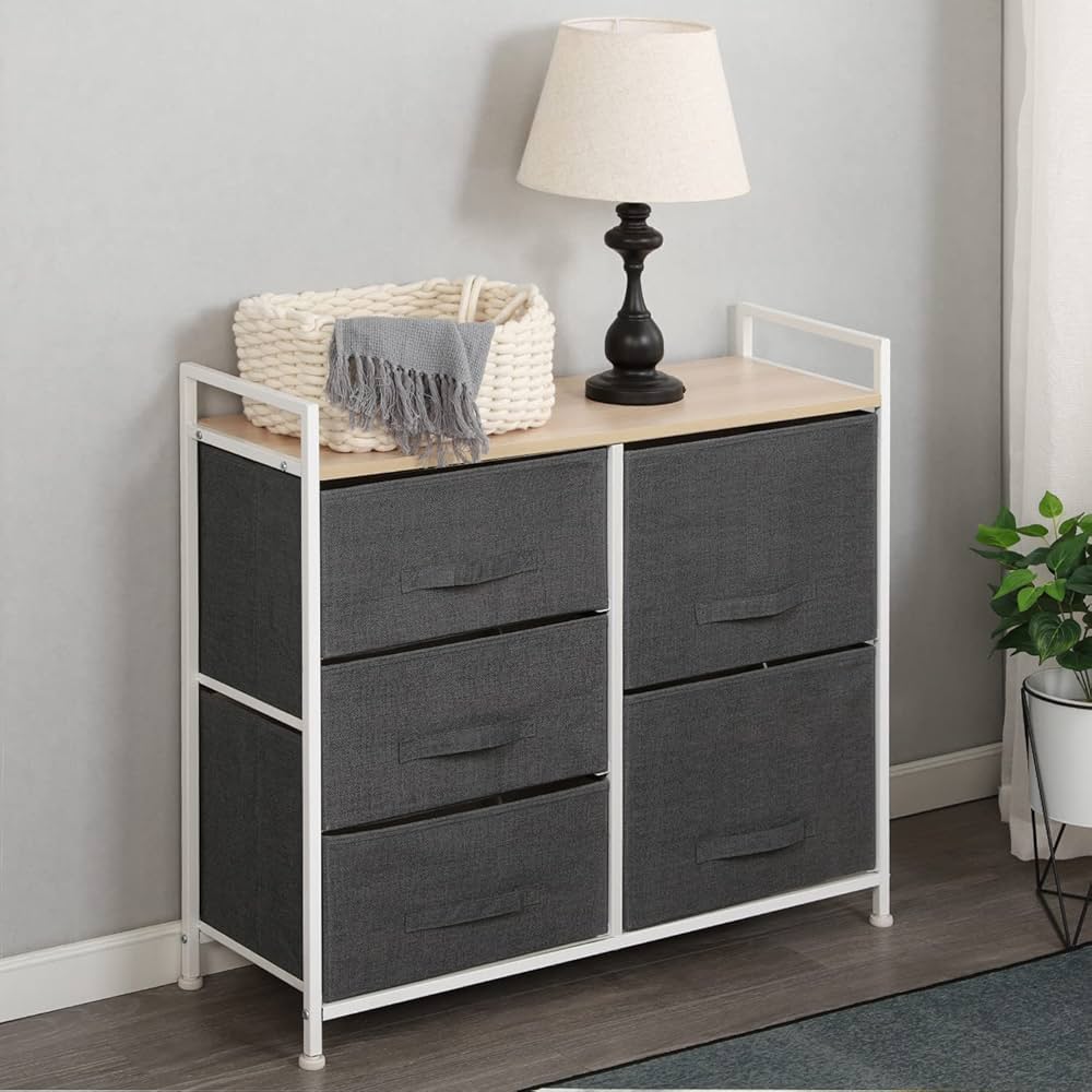 Fabric 5-Dresser Storage