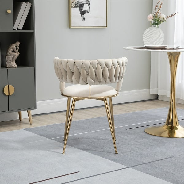 Set of two chairs! Velvet Leisure vanity chair