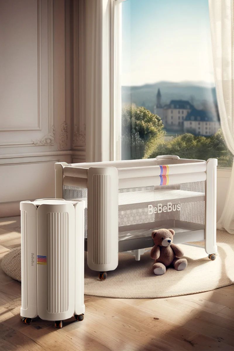 BeBeBUS Foldable BabyCrib Perfect for your little one (0-3 years)